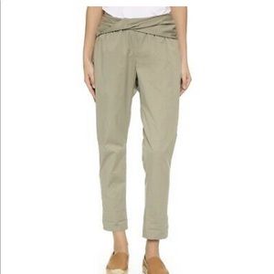 HATCH Hatchgal Maternity Cropped Pants size 1/S